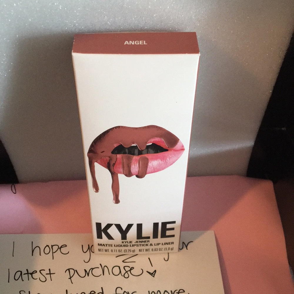 NWT Kylie Jenner Angel matte lip kit.